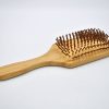Bamboe haarborstel rechthoek large